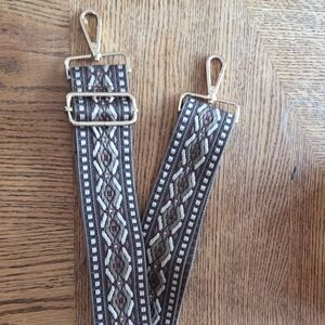 Geo Print Adjustable Guitar Strap/Crossbody Purse Strap